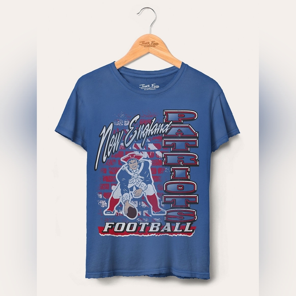 NWT Junk Food New England Patriots Vintage Tee - S